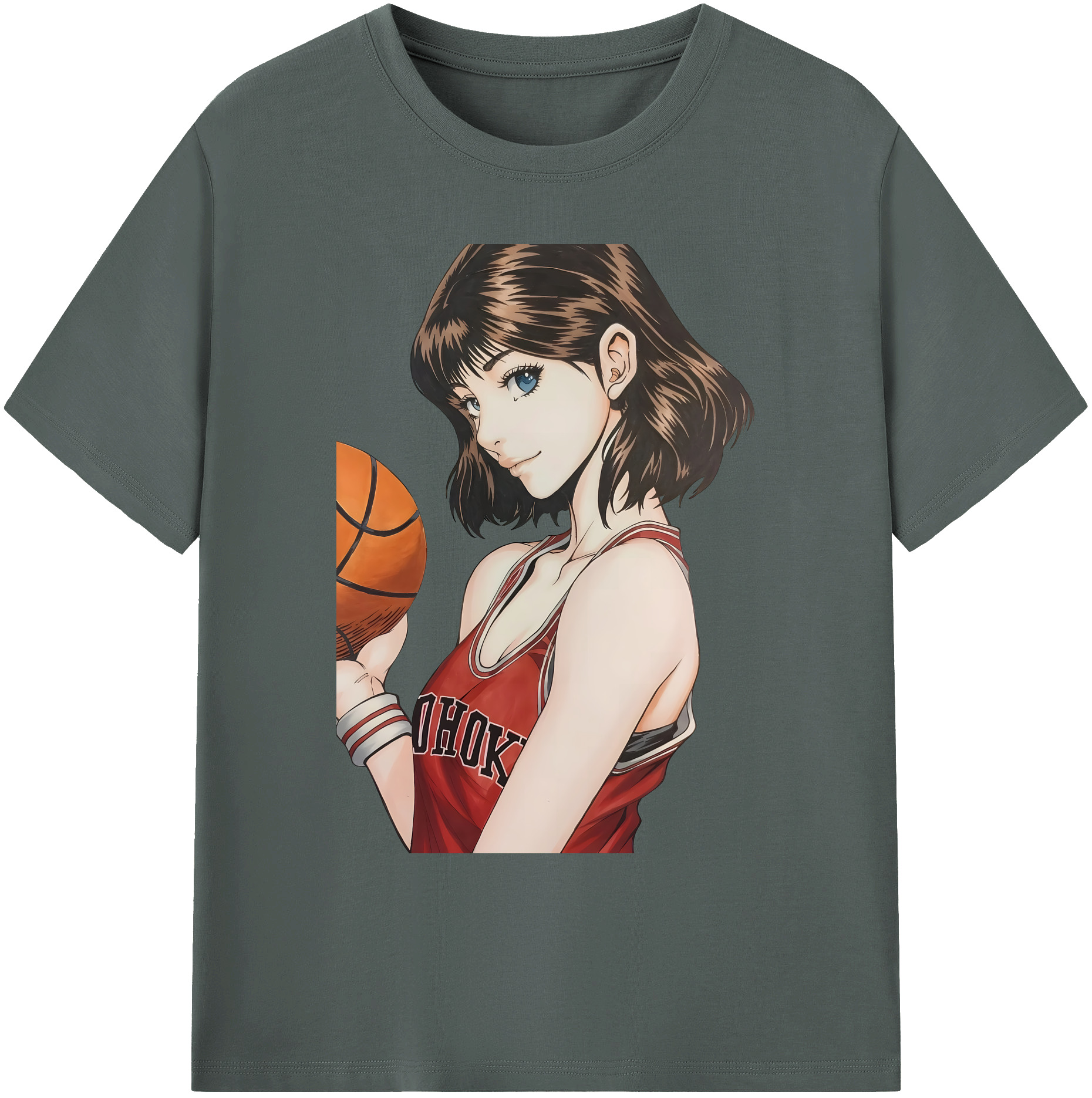 （画像用） SLAM DUNK／スラムダンク 綿100％ メンズ半袖Tシャツ｜肌触りやわらか＆通気性